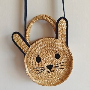 Gap Wicker Bunny Bag 2-way